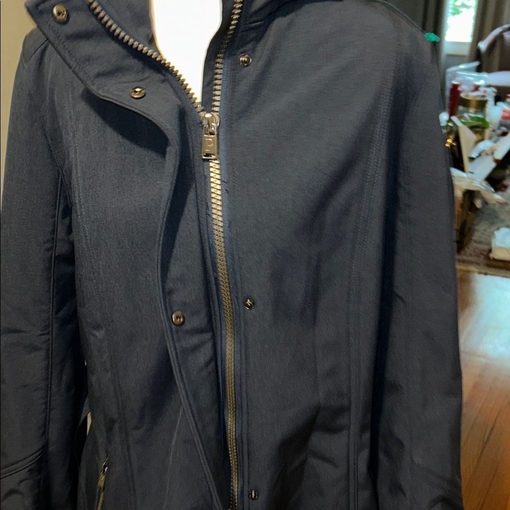 Pendleton Women's Dark Blue Trench Coat - Picture 4 of 11